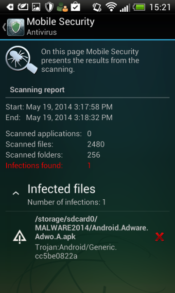 Бесплатный антивирус для смартфона